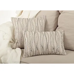 Beaded Design Pillow