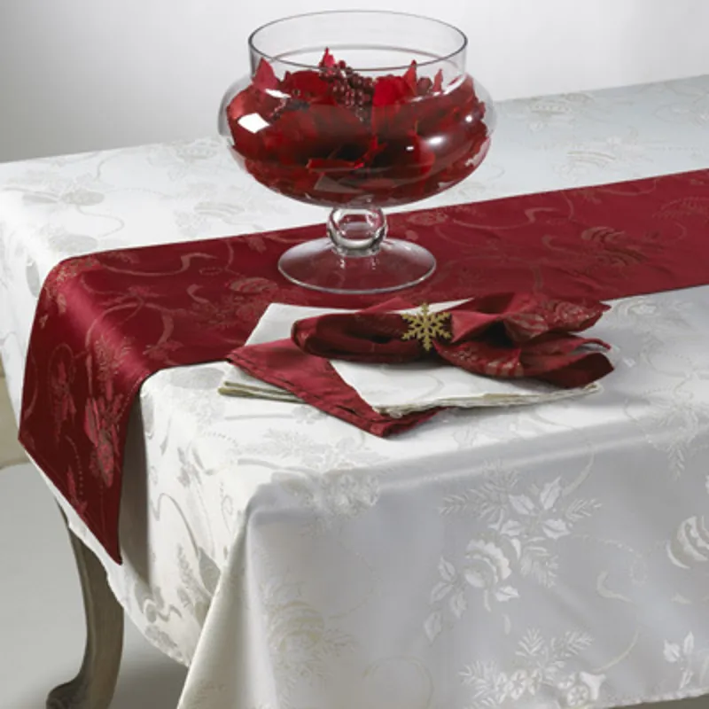 Jacquard Xmas Tablecloth 70" Square