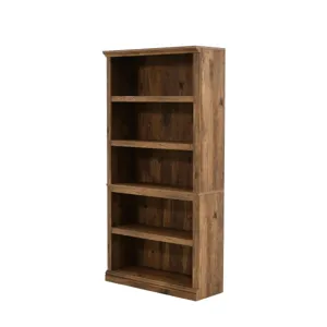 Sauder Select 5-Shelf Bookcase - Vintage Oak