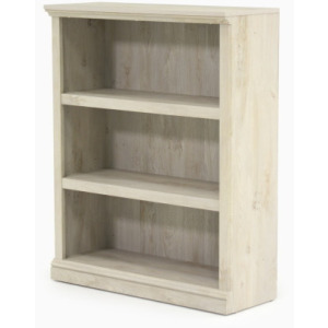 Sauder Select 3-Shelf Bookcase - Chalked Chestnut