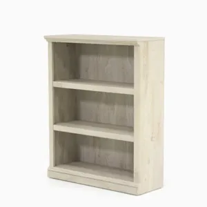 Sauder Select 3-Shelf Bookcase - Chalked Chestnut