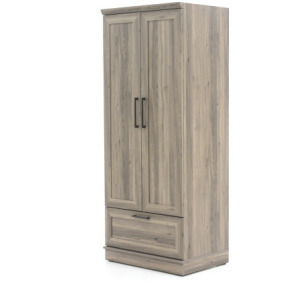 HomePlus Wardrobe/Storage Cabinet - Salt Oak