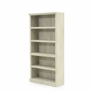 Sauder Select 5-Shelf Bookcase - Chalked Chestnut