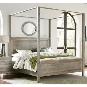 Durham King Bed w/Canopy