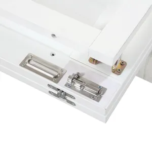 Surfside - Queen Cabinet Bed (Flip Top) Component - Weathered White Finish