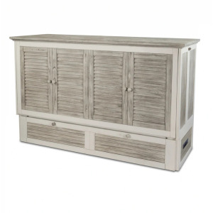 Islamorada Cabinet Bed W/Mattress