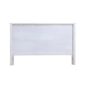 Geneva - Headboard - Distressed White Finish