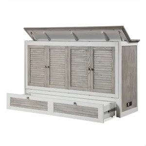 Islamorada Queen-Size Cabinet Bed