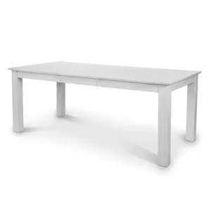 Geneva Leg Dining Table (60"-78") w/ Self Storing Leaf