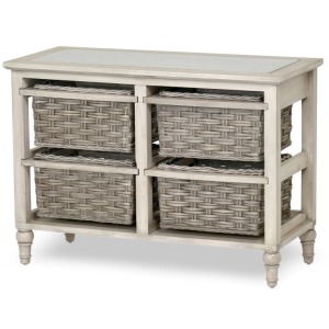 4-Basket Horizontal Storage Cabinet