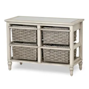 4-Basket Horizontal Storage Cabinet