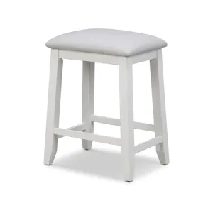 Islamorada 24" Backless Upholstered Stool