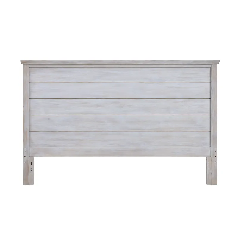 Geneva - Headboard - Distressed White Finish