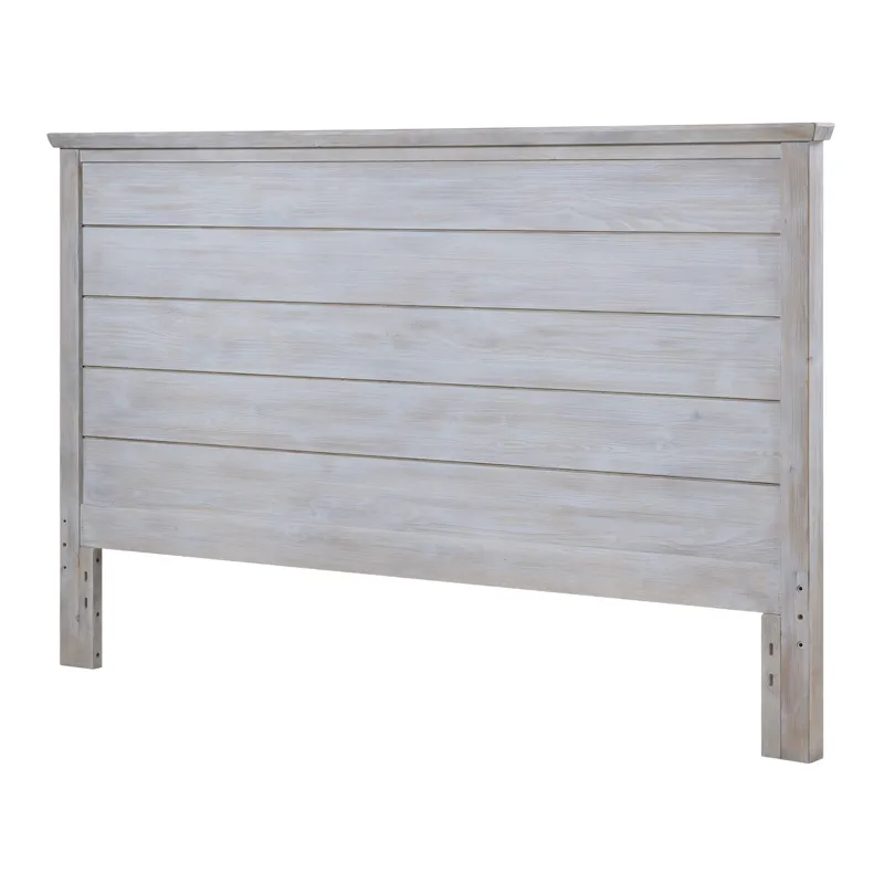 Geneva - Headboard - Distressed White Finish