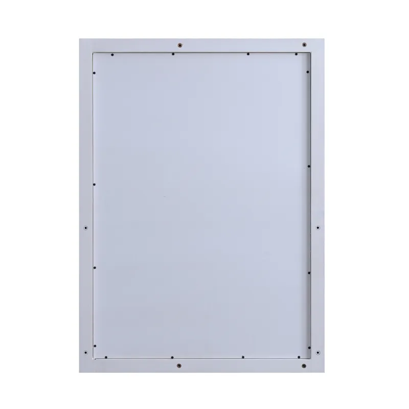 Geneva - Rectangular Dresser Mirror - Distressed White Finish