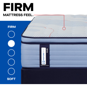 Posturepedic® Plus Paterson II Euro Pillow Top Firm Mattress
