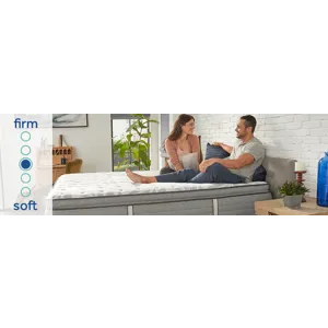 Posturepedic® Summer Rose Euro Pillow Top Medium Queen Mattress