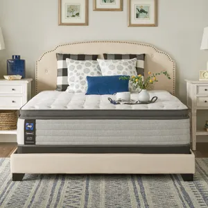 Posturepedic® Summer Rose Euro Pillow Top Medium Queen Mattress