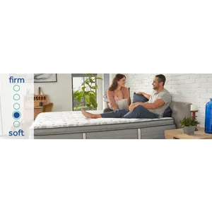 Posturepedic® Silver Pine Soft Euro Pillow Top  Cal King Mattress