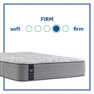 Posturepedic® Silver Pine Firm Faux Euro Top  Full Mattress