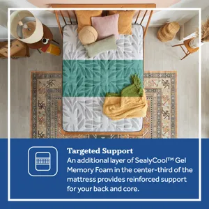 Posturepedic® Silver Pine Medium Faux Euro Top  Twin Xl Mattress