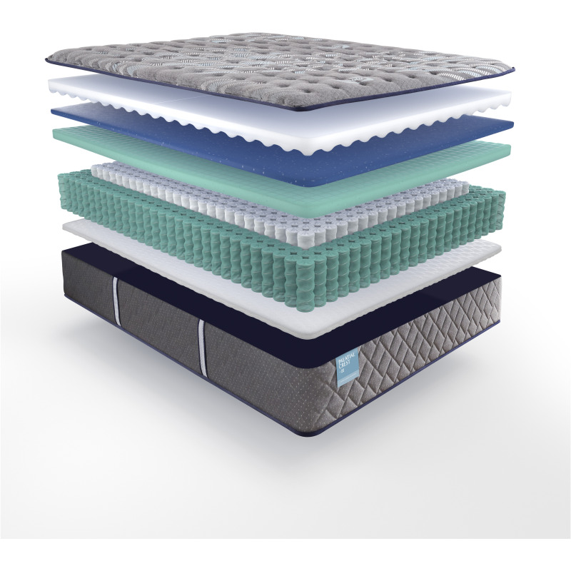 Palatial Crest Cathedral Cove Firm Tight Top Mattress - Thumbnail 3