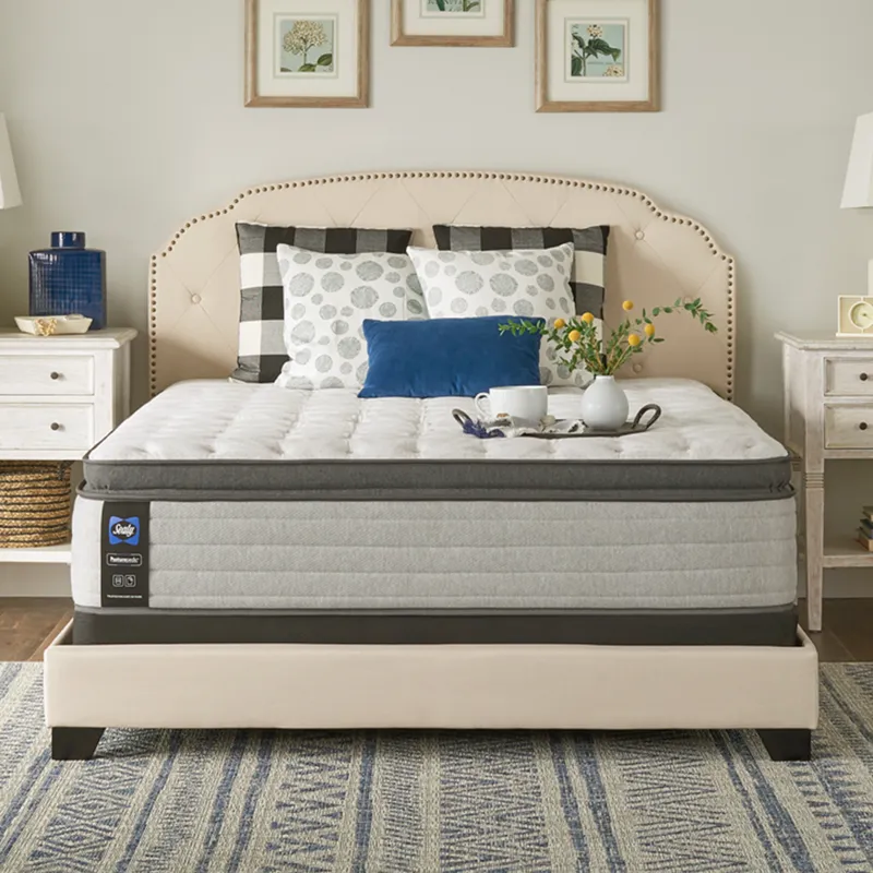 Posturepedic® Summer Rose Euro Pillow Top Medium Queen Mattress