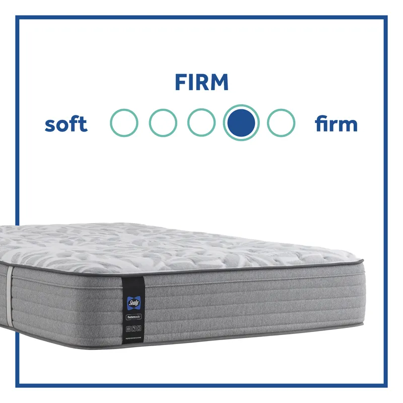 Posturepedic® Silver Pine Firm Faux Euro Top  Full Mattress