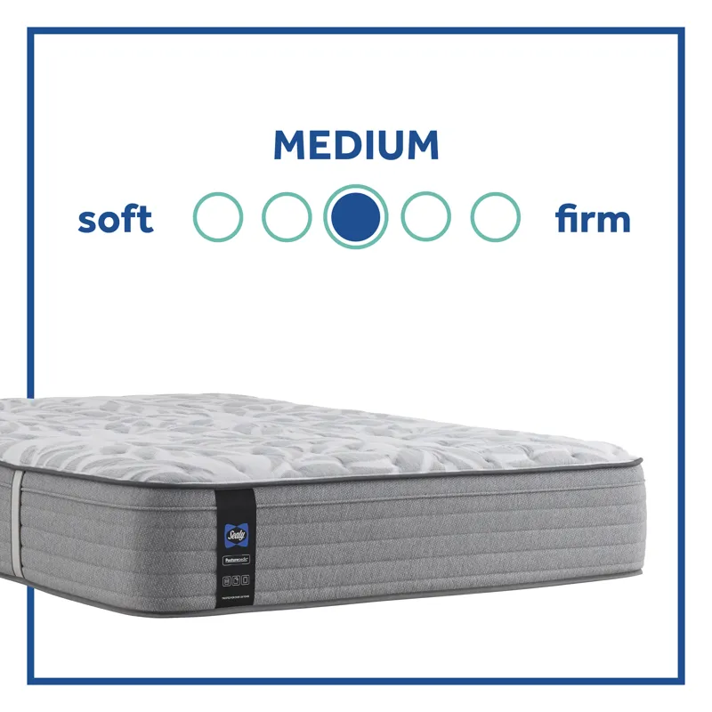 Posturepedic® Silver Pine Medium Faux Euro Top  Twin Xl Mattress