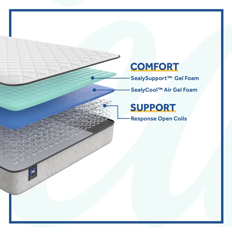 Essentials™ Elmcroft Firm Tight Top Cal King Mattress