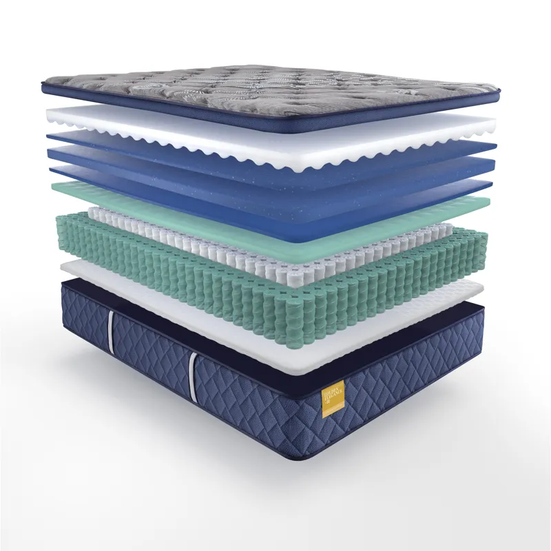 Golden Elegance Bridgerton Soft Euro Pillow Top Split CA King Mattress