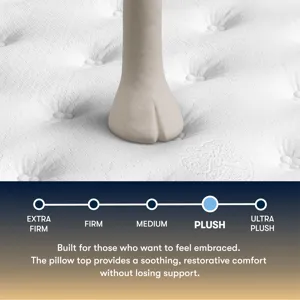 Perfect Sleeper Cascade Canyon Plush Pillow Top 14\"  Medium Pillow Top Mattress -California King