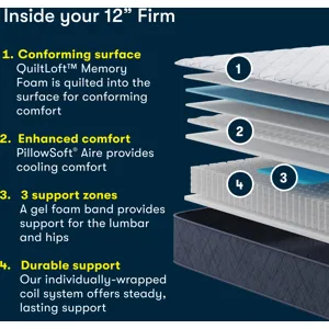 Five Star Mattress Sleep to Go 12\\\" Firm Mattress in a Box