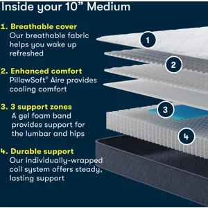 Five Star Mattress Sleep to Go 10\\\" Medium Mattress in a Box