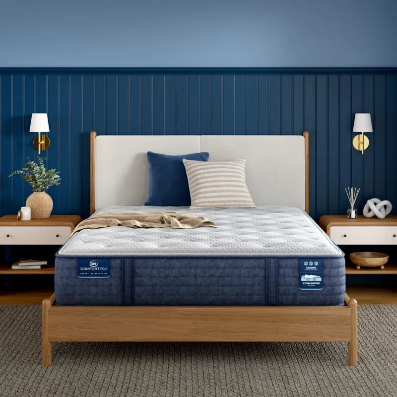 iComfortPro Ambrose 13\" Latex Foam Plush Mattress -California King