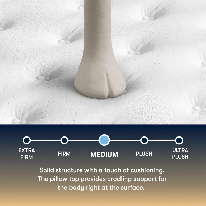 Perfect Sleeper Cascase Canyon Medium Pillow Top 14\"  Firm Pillow Top Mattress -Twin