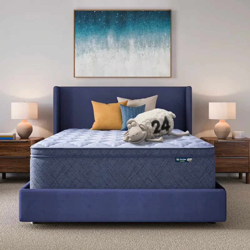 Serta Perfect Day 16\" Plush Pillow Top Mattress in a Box -Full
