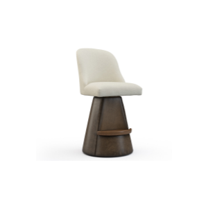 Leather Armless Bar Stool