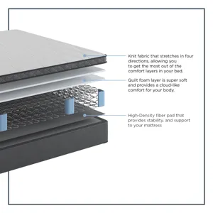 Encore® Somerset Faux Euro Top Twin XL Mattress