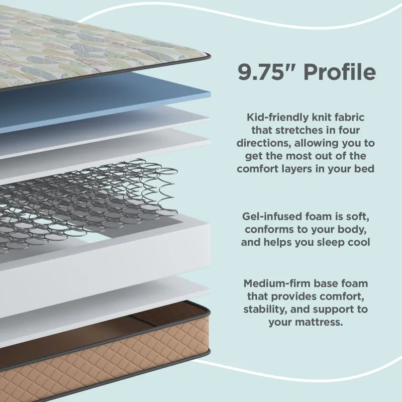 Encore® Kids Aubrey Tight Top Medium Queen Mattress