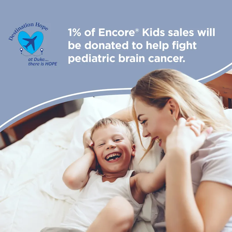 Encore® Kids Buckaroo Faux Euro Top Medium Twin Mattress