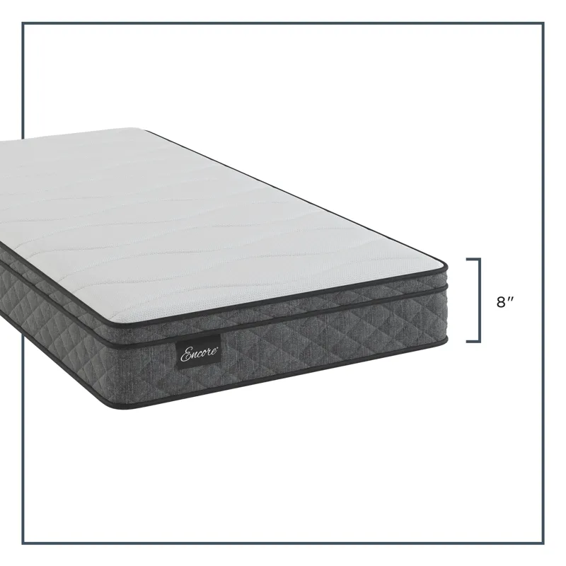 Encore® Somerset Faux Euro Top Double Mattress