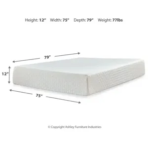 Chime 12 Inch Memory Foam Mattress in a Box