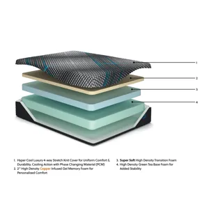 Millennium 2.0 Foam 12 Inch California King Mattress