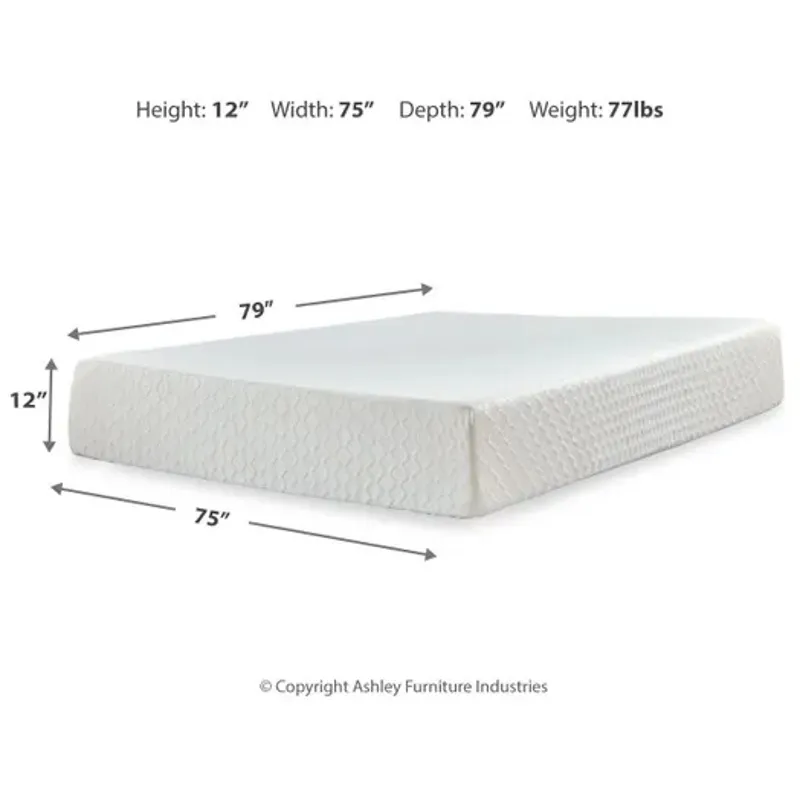 Chime 12 Inch Memory Foam Mattress in a Box