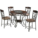 Glambrey 5 PC Counter Height Dining Set