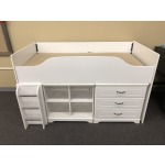 Lulu Twin Loft Bed with Storage