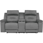Trampton Power Reclining Loveseat with Console