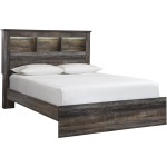 Drystan Queen Bookcase Bed