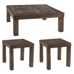 RT Cocktail & 2 End Tables